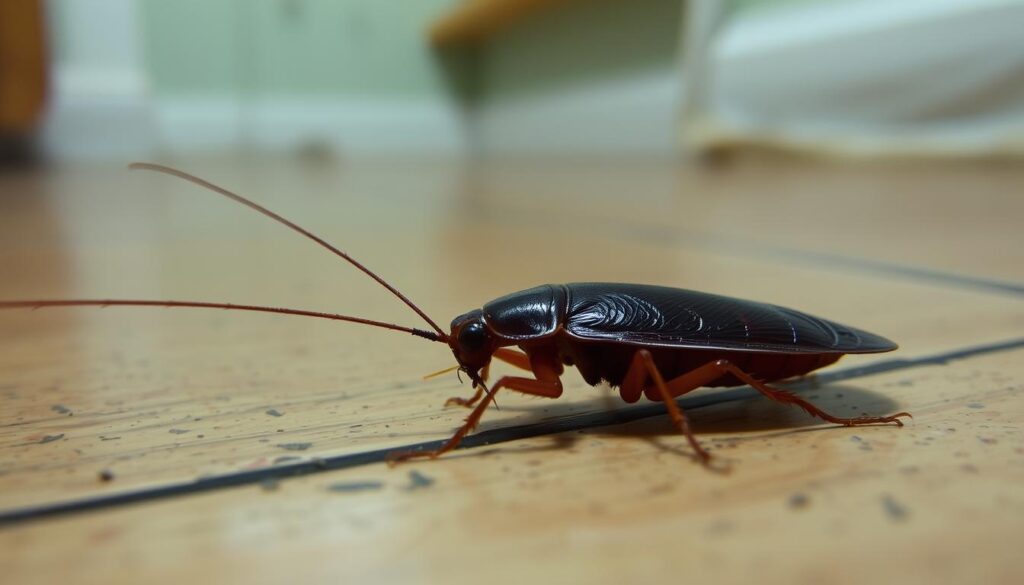 Karaluch na podłodze, sennik karaluch