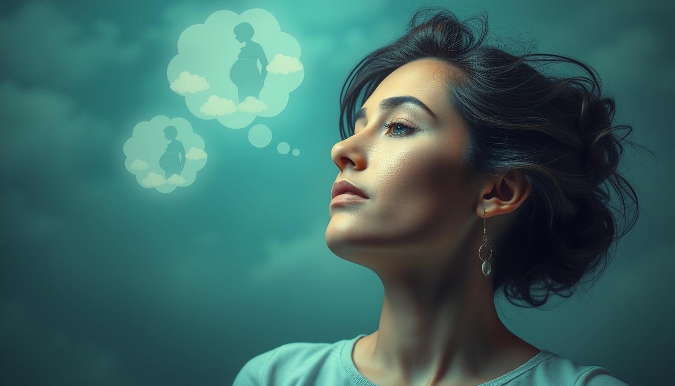 Kobieta śniąca o ciąży - sennik ciąża