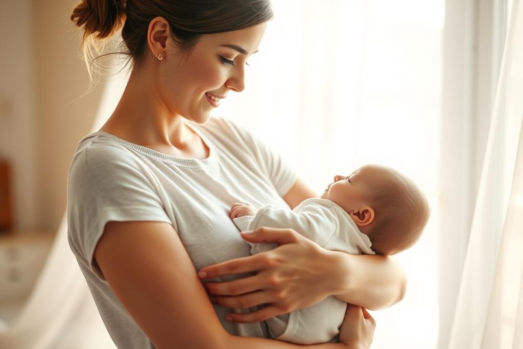 Kobieta śniąca o trzymaniu dziecka na rękach - sennik dziecko na rękach