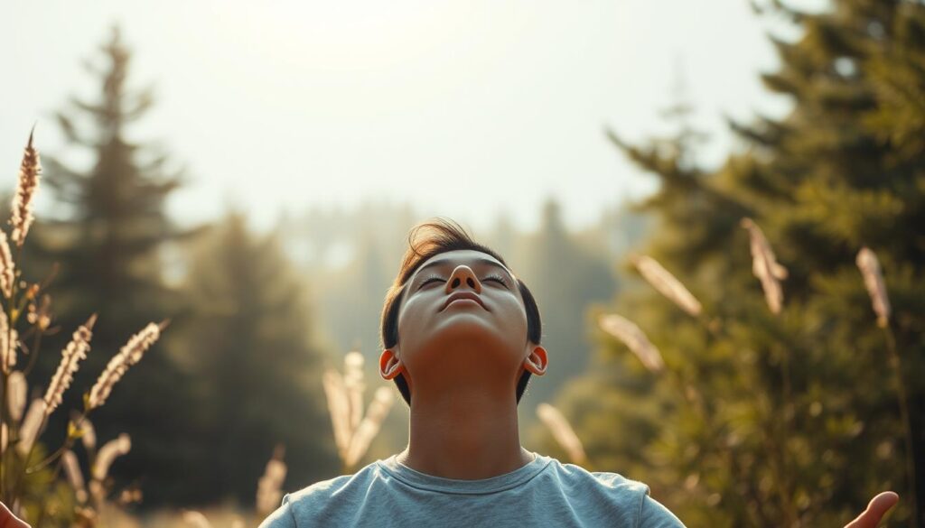 Osoba medytująca, symbolizująca refleksję nad znaczeniem snów