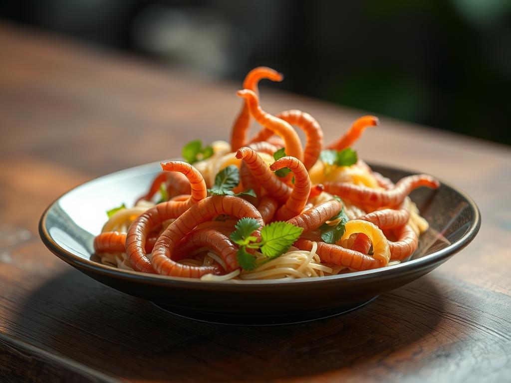 Robaki w jedzeniu, sennik robak w jedzeniu