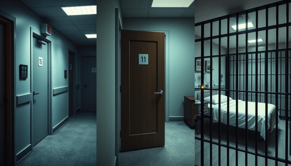 Różne przestrzenie mieszkalne w snach - hotel, szpital, więzienie - sennik dom