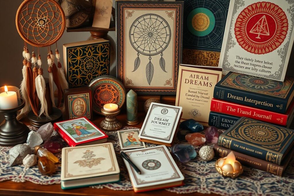 Różne symbole kulturowe związane z interpretacją snów