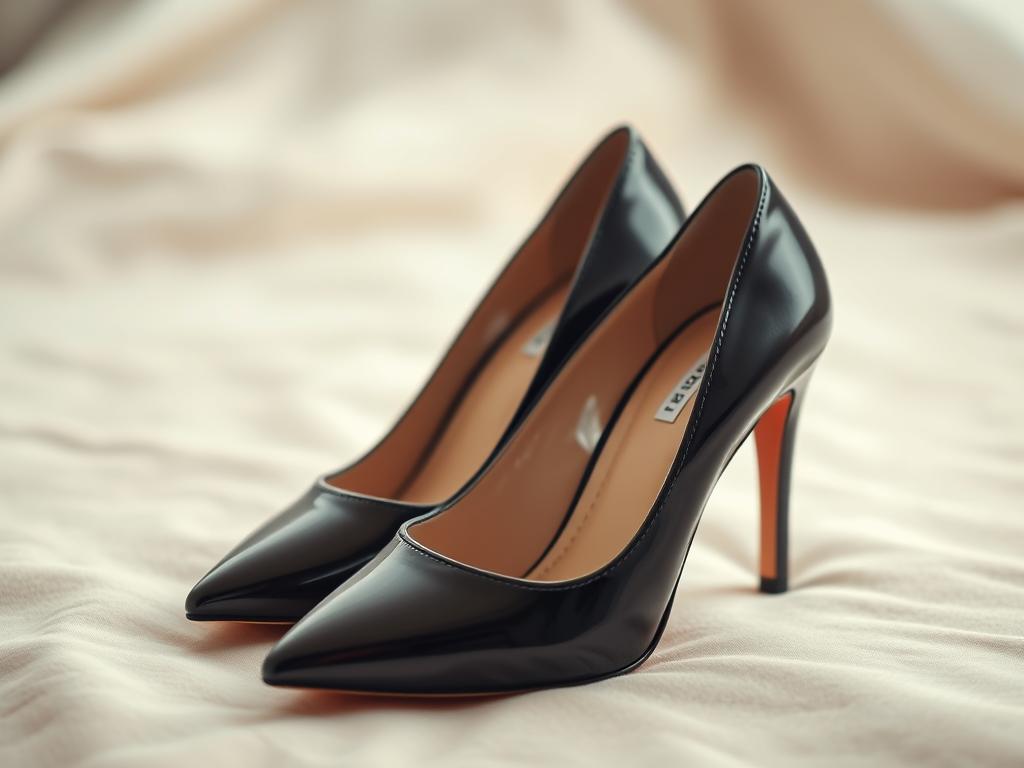 Eleganckie buty na obcasie w sennikach symbolizują ambicje i status społeczny