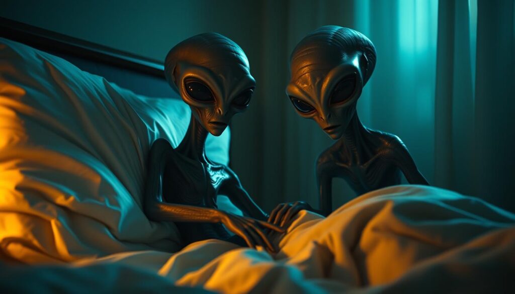 Kosmici pojawiający się we śnie - sennik kosmici interpretacja