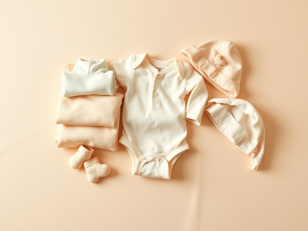 Małe ubranka dziecięce symbolizujące niewinność i nowe początki w sennik ubranie