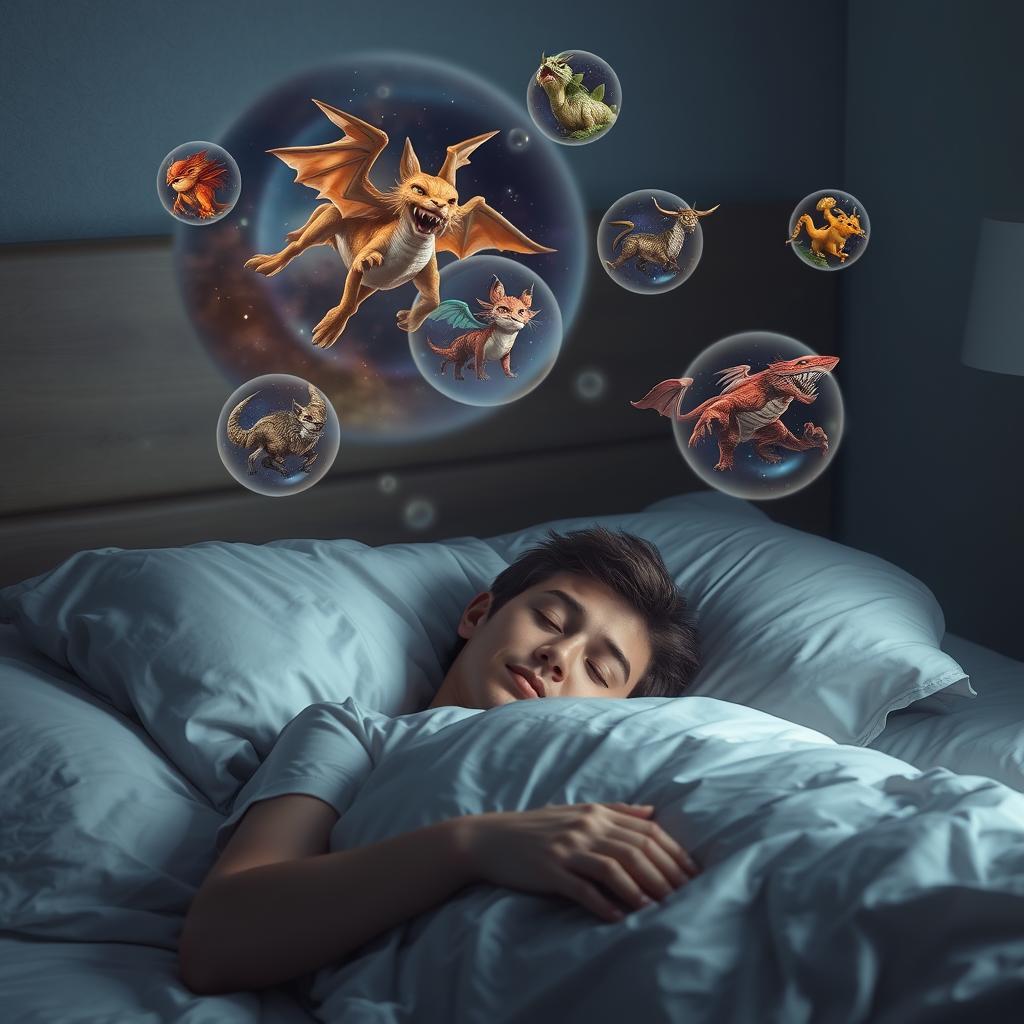 Osoba śniąca o fantastycznych istotach - sennik fantastyka w praktyce