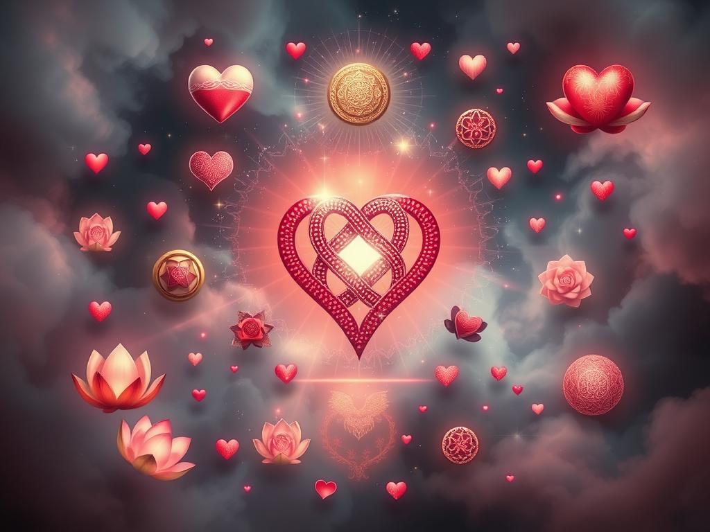 Symboliczne przedstawienie miłości w różnych kulturach - sennik miłość