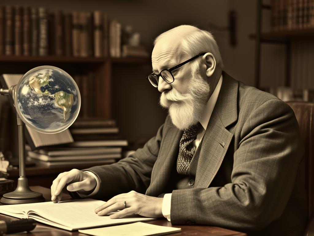 Zygmunt Freud analizujący sen o okularach, sennik okulary Freud